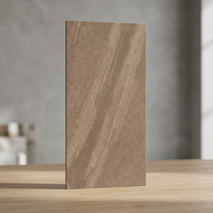 Azulejos de Porcelana Mate Modernos Sabia Brown de 2x4 Pies, Resistentes a las Manchas, Colección con Apariencia de Piedra - Product Image 1