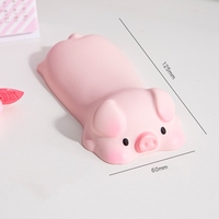 Repose-poignets ergonomique pour souris, mignon et kawaii, à remontée lente, support souple pour ordinateur portable et usage au bureau