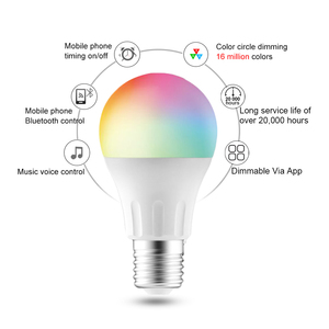 CTORCH Nhôm + Pc Rgbw Tương Thích E27 7 Wát 9 Wát 12 Wát Ánh Sáng Wifi Led Thông Minh Bulb Với Alexa - Product Image 6
