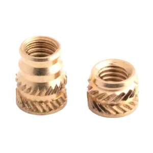 Siêu âm/nhiệt staking chèn nhiệt thiết lập nhanh chóng Báo Chí Brass chèn với chủ đề - Product Image 6