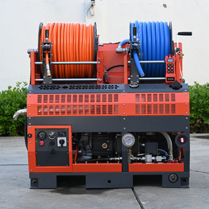 Machine de nettoyage de canalisations à jet d'eau haute pression 300 bar/40 lpm avec enrouleur de tuyau 12V pour le nettoyage des canalisations municipales - Product Image 4