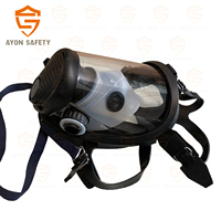 Équipement de protection individuelle en caoutchouc de silicone de respirateur anti-gaz de plein visage de vente chaude
