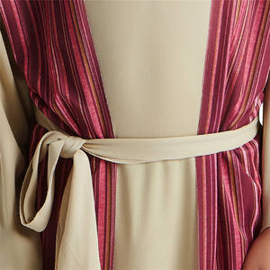 Carnaval mascarade Cosplay enfants berger Costume rayure impression arabe Robe combinaison avec couvre-chef - Product Image 3