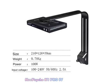 Noo-Psyche <span class=keywords><strong>K7</strong></span> PRO IV 100W spectre complet WiFi lever du soleil coucher de soleil programmable eau salée Aquarium lumière LED pour aquarium marin - Product Image 5
