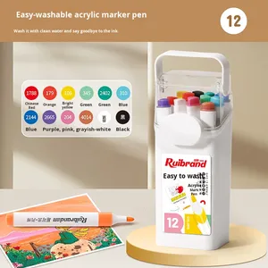 Stock all'ingrosso <span class=keywords><strong>pennarelli</strong></span> in tessuto lavabile a base d'acqua <span class=keywords><strong>pennarelli</strong></span> acrilici <span class=keywords><strong>per</strong></span> bambini <span class=keywords><strong>pennarelli</strong></span> <span class=keywords><strong>per</strong></span> pittura scarabocchi impilabili in plastica - Product Image 6