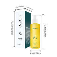 Suero Corporal Nutritivo Prensado en Frío de 60 ml, Marca Privada, Ácido Hialurónico, Hidratación Profunda, Reafirmante para Todo Tipo de Piel, Venta al Por Mayor