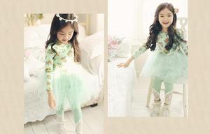 ขายส่งเสื้อผ้าเด็กออนไลน์ กางเกงลำลองลูกไม้สำหรับเด็กผู้หญิง จากผู้ผลิตในจีน - Product Image 2