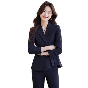 Women's Suit Sets Polyester Formal Full Sleeve Anti-Wrinkle Spring Workwear - Product Image 5