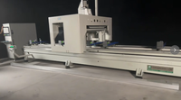 Centre d'usinage CNC à 4 axes OUWO Gantry pour profilés en alliage d'aluminium et UPVC, usinage sur trois côtés, configuration unique, axe rotatif