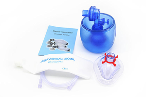 Resuscitatore Manuale <span class=keywords><strong>BVM</strong></span> in PVC Monouso per Adulti, Pediatrico, Neonatale, per Ventilazione Artificiale d'Emergenza - Product Image 3