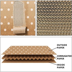 Custom Design LOGO Printed Flat Pack Packaging Box Corrugated Folding Kraft Mailer Shipping Mailing Box - Product Image 4