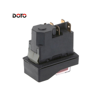Interrupteur électromagnétique étanche KLD-28 16A 250V IP55, bouton-poussoir autobloquant pour machines à bois