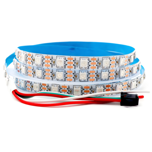 Factory Direct High Smart Strip Lighting RGB LED WS2811/WS2812/WS2815/SK6812 Chip 60/120LEDs/m USB/NFC Voice Control Mode