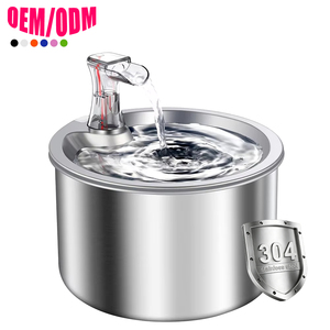 Distributore d'Acqua Automatico e Intelligente con Filtro Circolante per <span class=keywords><strong>Gatti</strong></span> e Cani in Acciaio Inossidabile 304, Capacità 2L - Product Image 1