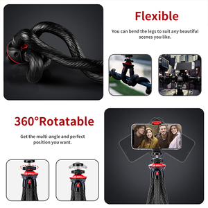Foto pro — Mini trépied poulpe pliable et Portable, pour photographie Dslr, appareil photo, vidéo, vente en gros - Product Image 5