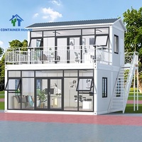 Maison conteneur préfabriquée personnalisée, démontable et en kit, pour bureau, dortoir, résidence