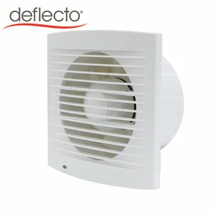 Ventilador do extrator do ar do escape da ventilação do banheiro da marca 4 6 polegadas com obturador