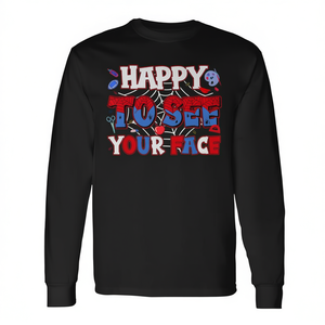 Je suis ravi de voir votre visage sur ce t-shirt à manches longues Spider pour la rentrée scolaire - Product Image 2