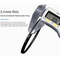Nouveau produit transfrontalier : Filtre d'appareil photo 67mm HD AGC en verre optique, protecteur d'objectif UV à cadre fin