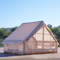 Tente gonflable quatre saisons, imperméable, pour famille, pour le camping et le glamping en plein air