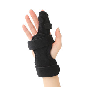 Attelle de main en néoprène personnalisable, droite et gauche, réglable, attelle pour les doigts, soutient les métacarpes, le majeur et le pouce, soutien du poignet - Product Image 5