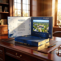 Biglietto Video Personalizzato 'Benvenuti a Casa' con Schermo LCD - Lussuoso Souvenir Immobiliare per Nuovi Proprietari