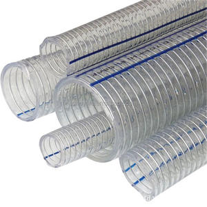 Tuyau flexible à haute résistance, tuyau en <span class=keywords><strong>PVC</strong></span> <span class=keywords><strong>renforcé</strong></span> de fil d'acier, tuyau en <span class=keywords><strong>PVC</strong></span> transparent et non toxique de qualité alimentaire - Product Image 1
