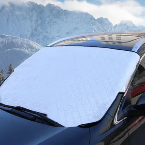 Cotton Universal Foldable Car Sunshade Snow Cover Hot Sale Car Windshield Snow Shade Sunshade Dust Roof Pe Opp Bag Toyota Camry