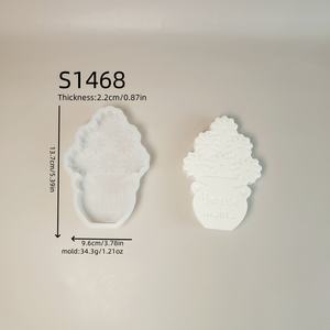 Jarrón ecológico hecho a mano, adornos de resina, moldes de almacenamiento de arte, adornos decorativos de estilo PC Ins, hecho de silicona S1468 - Product Image 5