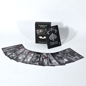 Cartes à jouer en papier imperméable <span class=keywords><strong>noir</strong></span> mat avec design personnalisé <span class=keywords><strong>Dragon</strong></span> <span class=keywords><strong>Ball</strong></span> <span class=keywords><strong>Z</strong></span> pour les fans d'anime, jeu de société, divertissement - Product Image 2