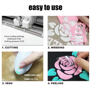 Rollo de vinilo de transferencia de calor <span class=keywords><strong>Htvront</strong></span> de PVC Premium Material inteligente de larga duración para camiseta Sombrero personalizado - Product Image 3