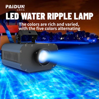 Projecteur LED Gobo à vagues d'eau 30W/50W/80W Éclairage de scène coloré E27 Base DMX512 Mode de contrôle Équipement d'éclairage de scène