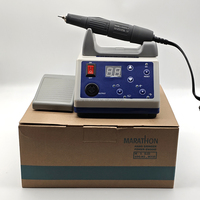 Lage Vibratie Dzmarathon N4 Elektrische Micromotor 35000RPM Verstelbare RPM Tandtechnicus Sieraden Graveren Nagelboormachine