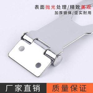 Serrure de porte en alliage de zinc à ressonance, type C, moderne et simple, pour armoire, placard, réfrigérateur - Product Image 3