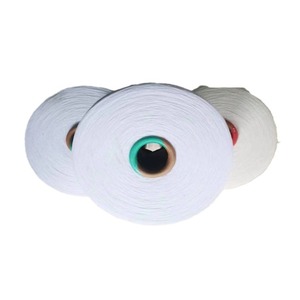 Vente directe d'usine <span class=keywords><strong>de</strong></span> fil spécial pour gants - Fil <span class=keywords><strong>de</strong></span> coton 100% pur blanc en 7/10/21 fils. Fil <span class=keywords><strong>de</strong></span> coton recyclé - Product Image 1