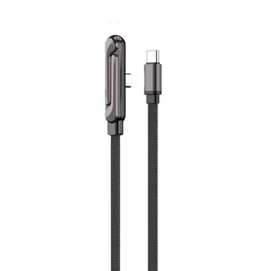 Câble tressé en nylon 240W 1,5m avec support de téléphone, transfert de données 480 Mbps, chargeur rapide pour ordinateur portable multi-angle pour <span class=keywords><strong>iPhone</strong></span> 17 et console de jeu - Product Image 6