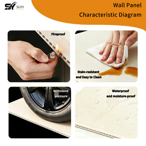 Pannello Murale in PVC Leggero e Impermeabile, Pannello Decorativo per Interni, Insonorizzante, Ignifugo, Facile da Mantenere, per Uffici Moderni e Spazi per Bambini - Product Image 6