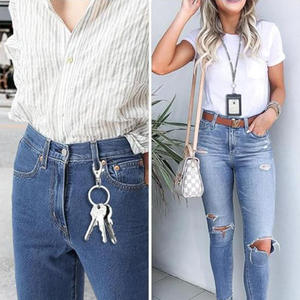 Polyester Round Hanging Mobile Phone Pendant <b>ID</b> <b>Card</b> <b>Holder</b> Lanyard Customized Color & Logo Wholesale - Product Image 6