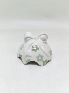 Contenedor de almacenamiento para sala de cocina al por mayor, juego de tarros de cerámica para galletas, cereales, azúcar, harina, té, café, azúcar, lazo, forma de huevo - Product Image 2