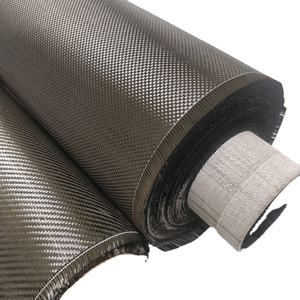 Per Componenti Auto Tessuto in Fibra di Carbonio Rinforzata con Polimero CFRP a Trama Twill/Tela da 120g/mq / 200g/mq / 240g/mq Tessuto Nero REGAL - Product Image 4