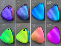 JA Series Offre Spéciale caméléon voiture peinture résine Pigment poudre couleur changeante poudre cosmétique fard à paupières ongles Pigment optique