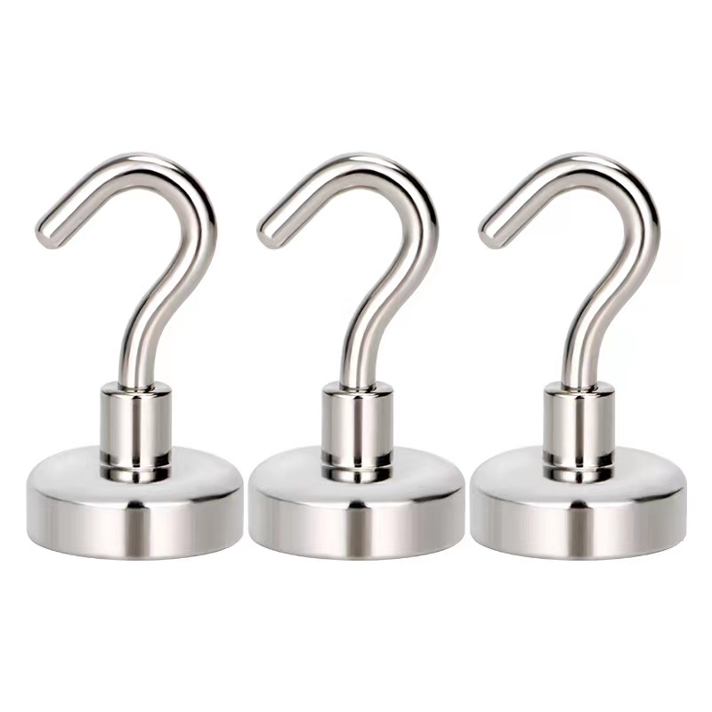 XINYUAN Magnetic Heavy Duty Earth Hook Fishing Magnets Pin for Refrigerator Extra Strong Hook for Hanging Magnetic Hang