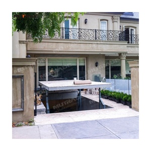 Ascenseur de stationnement souterrain à double plate-forme Ascenseur de voiture à double pont <span class=keywords><strong>hydraulique</strong></span> - Product Image 2