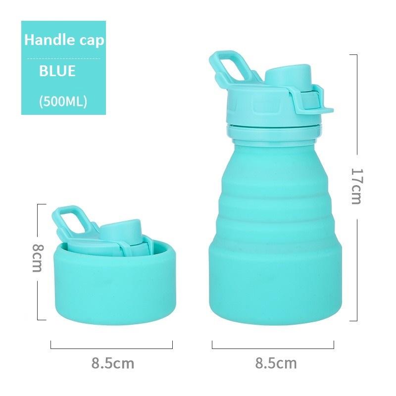Handle cap- blue