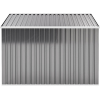 Abri pour moto en acier d'extérieur, kit de stockage préfabriqué pour jardin, garage, salle d'outils, maison utilitaire ou entrepôt
