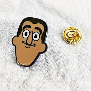 Muestra Gratis: Nuevo Pin de Solapa de Esmalte Brillante Estilo Anime Japonés Kawaii para Manualidades de Metal Blando y Duro Personalizadas - Product Image 3