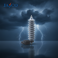 Parafoudre extérieur YH-5W JASCO en caoutchouc silicone polymère à oxyde métallique 10kV~36kV, norme IEC