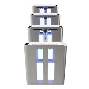 Tourniquets de sécurité à reconnaissance faciale pour contrôle d'accès, avec RFID et NFC, tourniquet rapide d'entrée, barrière pivotante pour salle de sport en acier inoxydable - Product Image 1