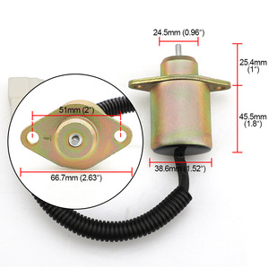 Vanne solénoïde CNSPEED 1503ES-12A5UC5S YC101558 pour tracteur Yanmar Kubota - Product Image 2