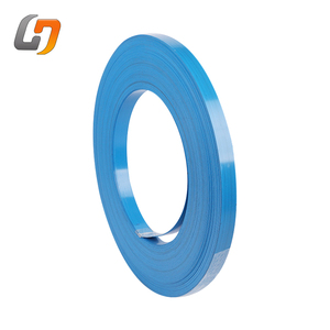 Trung Quốc Sản Phẩm Cạnh Tranh Q345 5/8 Kim Loại Thép Sắt Màu Xanh Gói Ràng Buộc Ban Nhạc Dây Đeo Dải <span class=keywords><strong>HS</strong></span> Mã Sơn Màu Xanh 32Mm - Product Image 1